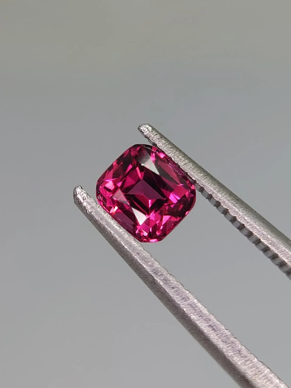0.7ct Natural Cushion Faceted Umbalite Garnet from Tanzania — view 6